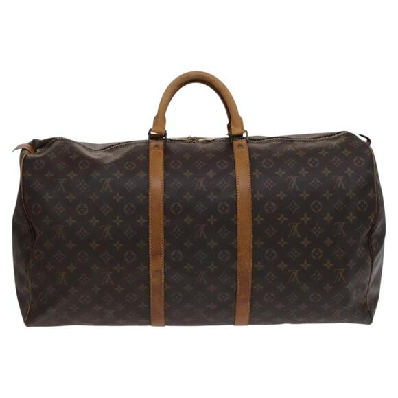 LOUIS VUITTON Monogram Keepall 60 Boston Bag M41422 - Picture 2 of 16